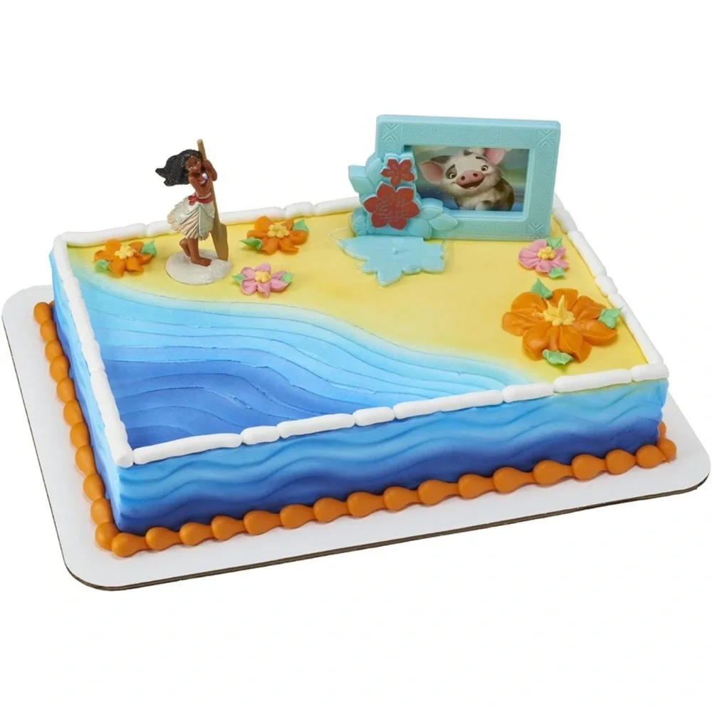 DecoPac Disney Moana Cake Topper Brand New in Package #7941